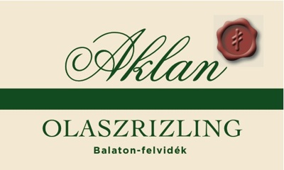 Aklan-pince Olaszrizling 2009